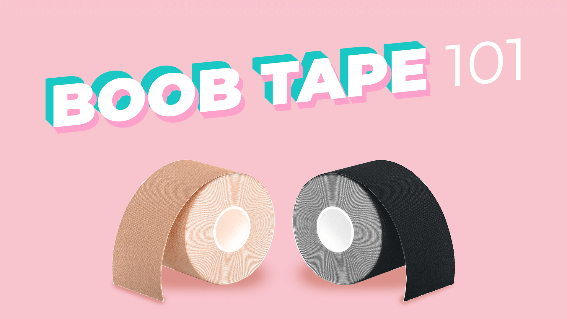 Boobtape- 2 Rolls of the Best Boob Tape Ultimate Strapless Look and Breast  Lift