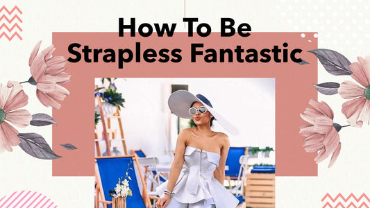 How to Tape Your Boobs for a Strapless Dress