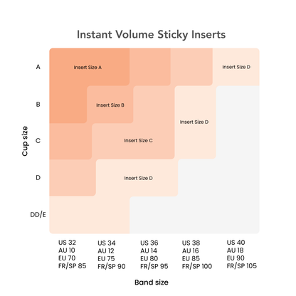 Kopie der Instant Volume Sticky Inserts