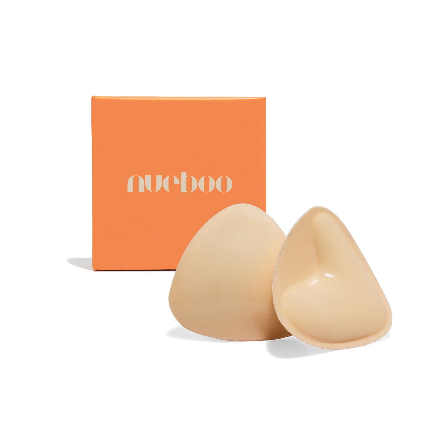 Boobs In A Box Silicone Breast Enhancers Inserts Reusable (Nude